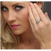 Image 2 : 14KT White Gold 0.65 ctw Diamond Ring