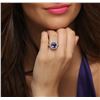 Image 5 : 14KT White Gold 2.94 ctw Tanzanite and Diamond Ring