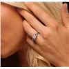 Image 3 : 14KT White Gold 1.75 ctw Diamond Ring