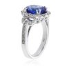 Image 7 : 14KT White Gold 3.23 ctw Tanzanite and Diamond Ring