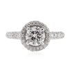 Image 1 : 18KT White Gold 1.72 ctw Diamond  Ring