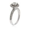 Image 6 : 18KT White Gold 1.72 ctw Diamond  Ring