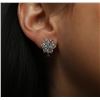 Image 5 : 14KT White Gold 3.04 ctw Diamond Earrings