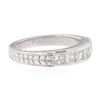 Image 4 : 14KT White Gold 0.60 ctw Diamond Ring