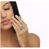 Image 1 : 14KT White Gold 0.71 ctw Diamond Ring