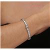 Image 6 : 14KT White Gold 2.82 ctw Diamond Bracelet