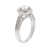 Image 6 : 14KT White Gold 1.22 ctw Diamond Ring