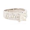 Image 2 : 14KT White Gold 1.07 ctw I-1/L Diamond Ring