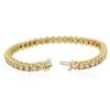 Image 6 : 14KT Yellow Gold 6.90 ctw Diamond Bracelet