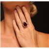 Image 5 : 14KT Yellow Gold 13.96 ctw Ruby and Diamond Ring