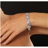 Image 2 : 18KT White Gold 3.43 ctw Diamond Bracelet