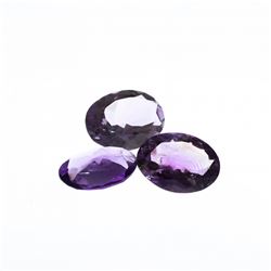 28.28 ctw. Oval Amethyst Parcel