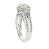 Image 6 : 14KT White Gold 1.43 ctw Diamond Ring
