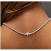 Image 6 : 14KT White Gold 5.67 ctw Diamond Necklace
