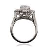 Image 7 : 18KT White Gold 3.09 ctw Diamond Ring