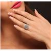Image 1 : 18KT White Gold 2.02 ctw Diamond Ring