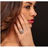 Image 2 : 18KT White Gold 2.02 ctw Diamond Ring