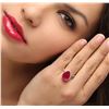 Image 1 : 14KT Yellow Gold 5.42 ctw Ruby and Diamond Ring