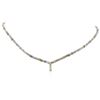 Image 3 : 14KT Yellow Gold 32.94 ctw Rough Diamond Necklace With Charm