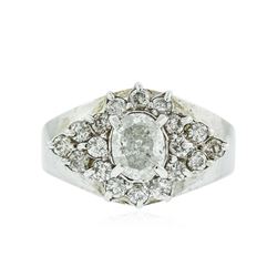 14KT White Gold 1.47 ctw Diamond Ring