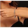 Image 5 : 14KT White Gold 5.76 ctw Diamond Bracelet