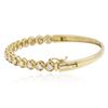 Image 4 : 14KT Yellow Gold 2.10 ctw Diamond Bracelet