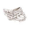 Image 1 : 14KT White Gold 1.31 ctw Diamond Ring