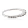 Image 4 : 14KT White Gold 0.30 ctw Diamond Ring