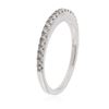 Image 7 : 14KT White Gold 0.30 ctw Diamond Ring
