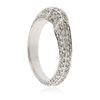 Image 7 : 18KT White Gold 0.39 ctw Diamond Ring