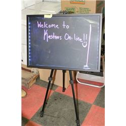 LED FLOURESCENT MESSAGE/SIGN BOARD