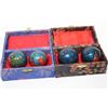 Image 1 : TWO SETS OF ORIENTAL MUSICAL BOADING BALLS
