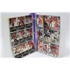 Image 1 : BINDER WITH 91-92 PRO SET HOCKEY CARDS