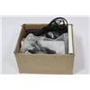 Image 1 : BOX WITH ASSORTMENT OF COMPUTER ACCESSORIES