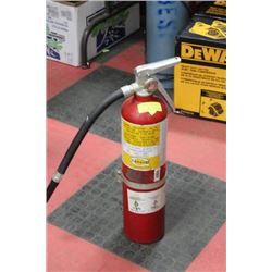 RED FIRE EXTINGUISHER