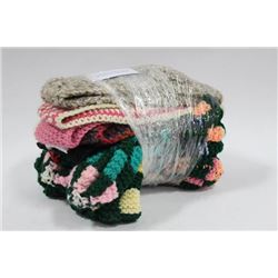 HANDMADE ASST. KNITTED WINTER ITEMS