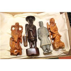 BOX WITH WOOD CARVINGS