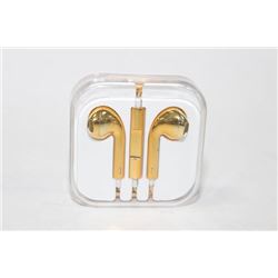 NEW PAIR OF HEADPHONES ON CHOICE : GOLDTONE