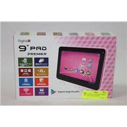 NEW DIGITAL 2 PAD PINK ANDROID TABLET W/ACCESORIES