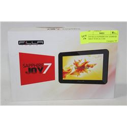 NEW FILLA SAPPHIRE JOY ANDROID TABLET W/DUAL CAM