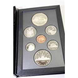 1987 PRESTIGE PROOF SILVER DOUBLE DOLLAR SET