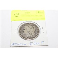 1880 U.S. MORGAN SILVER DOLLAR