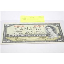 1954 20 DOLLAR BANKNOTE