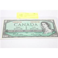 1954 1 DOLLAR BANKNOTE GEM UNCIRCULATED