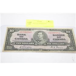 1937 10 DOLLAR BANKNOTE
