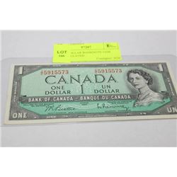1954 1 DOLLAR BANKNOTE GEM UNCIRCULATED