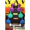 Image 1 : WEIGHT SET INCLUDES 3LB, 5LB, 8LB