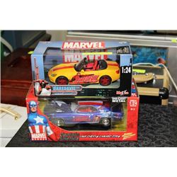 MARVEL DIE CAST CARS X2