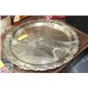 Image 1 : SILVER PLATED SERVING TRAY