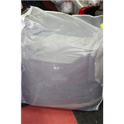 OVERSIZED QUEEN COMFORTER WITH BED SKIRT AND